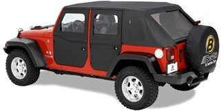 Jeep 2-Piece Door outside view