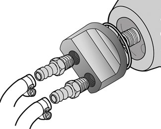 Transmission Cooler Oil Line Adapter