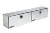 Weather Guard silver Super-Side Topsider truck tool box.