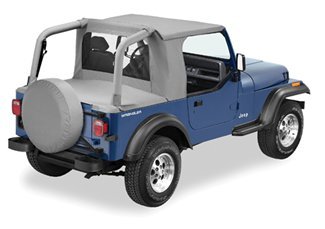 full view of halftop for jeep