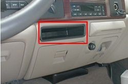 Ford Storage Compartment