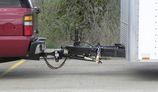 Weight Distribution System on Trailer