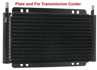 Plate and Fin Style Transmission Cooler