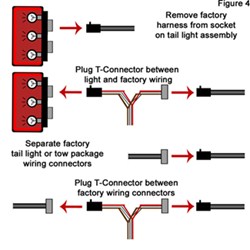 Verify Correct Wire Connection for Plug-In Installation Diagram