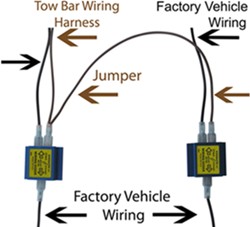 Diagram of Running Light Jumper Wire