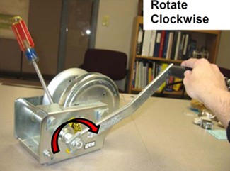 Fulton Brake Winch-Brake Set - Rotate Clockwise