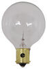 Gustafson 12V clear incandescent light bulb.