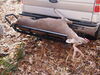 Deer loaded on hitch mounted Viking Solutions cargo carrier.
