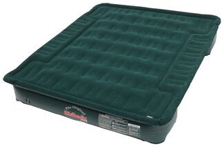 Green air mattress