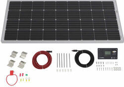 Go Power Overlander solar charging system with digital solar controller.
