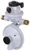 JR Products automatic changeover RV LP gas regulator.