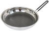 GSI Outdoors stainless steel gourmet frying pan.