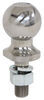CURT 2" stainless steel hitch ball.