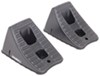 FlorTool wheel chocks for lawn mowers and off road vehicles.