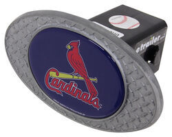 Great American Products St. Louis Cardinals MLB hitch receiver cover.