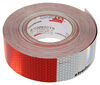 Optronics silver and red conspicuity reflective tape.