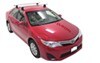 Toyota Camry with roof rack. 