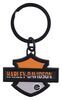 Baron and Baron Harley-Davidson bar and shield keychain.