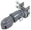 Bulldog collar-lock adjustable channel mount coupler. 