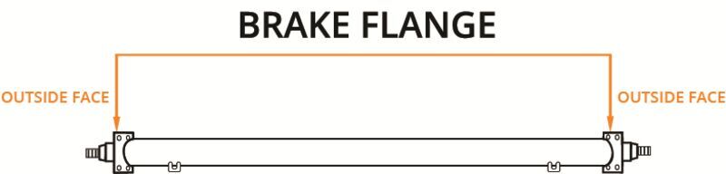 Brake Flange to Brake Flange Measurement