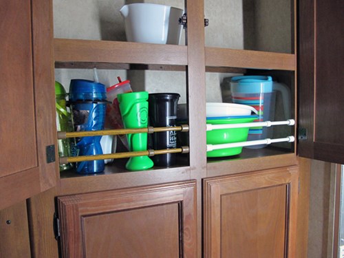 RV Cabinet and Refrigerator Bars