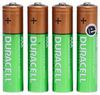 Duracell rechargeable AAA batteries.