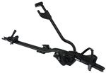 Frame mount roof mounted bicycle carrier