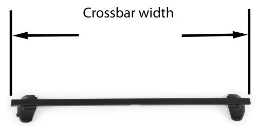 Crossbar width diagram