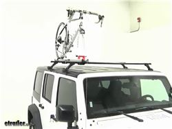 Rola roof-mounted bicycle carrier with bike