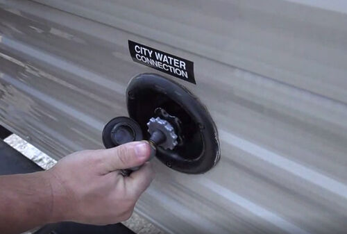 RV City Water Connection