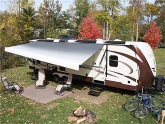RV with Awning