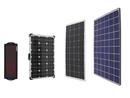 RV Solar Panel Types
