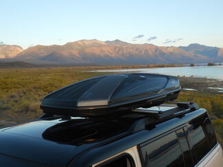 Roof Cargo Box on Roof Rack