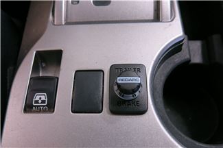 Redarc brake controller installed on console