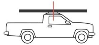 Place Ladder on Roof Rack Crossbars