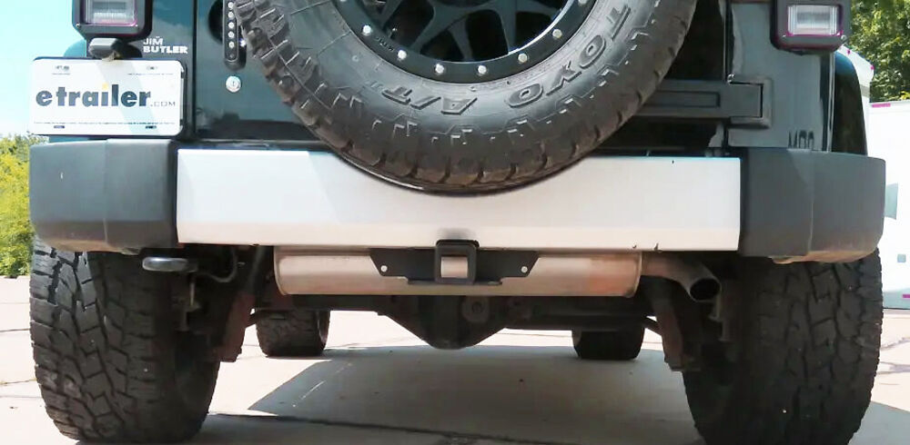 Trailer Hitch on Jeep