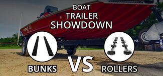 Boat Trailer Bunks vs Rollers