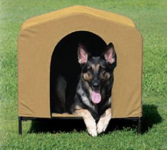 Dog in Portable RV Pet House