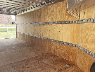 E-Track on Enclosed Trailer Wall