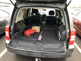 Subaru Forester Backseats Folded Down