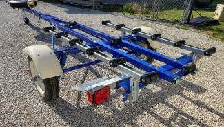 Boat Trailer with Roller Bunks