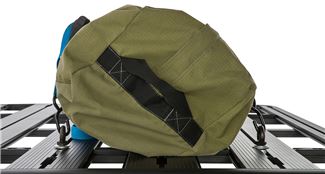 Bag on Roof Rack Tray