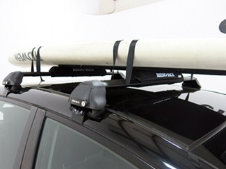 Secure watercraft on roof rack