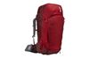 Red Thule Guidepost women's backpacking pack.