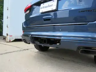 Trailer Hitch on Vehicle.