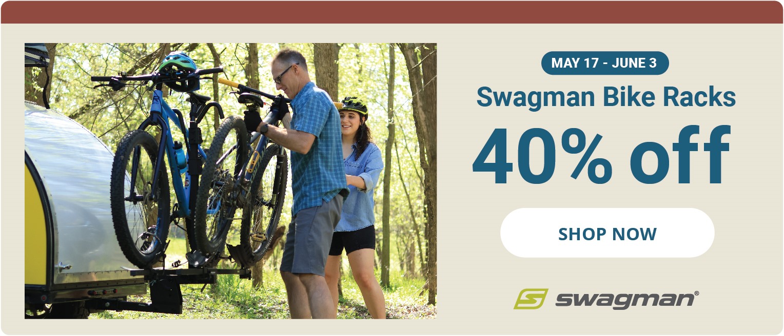 40% Off Swagman Bike Racks