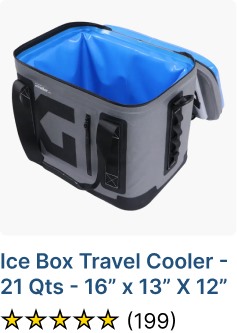 Ice Box Travel Cooler