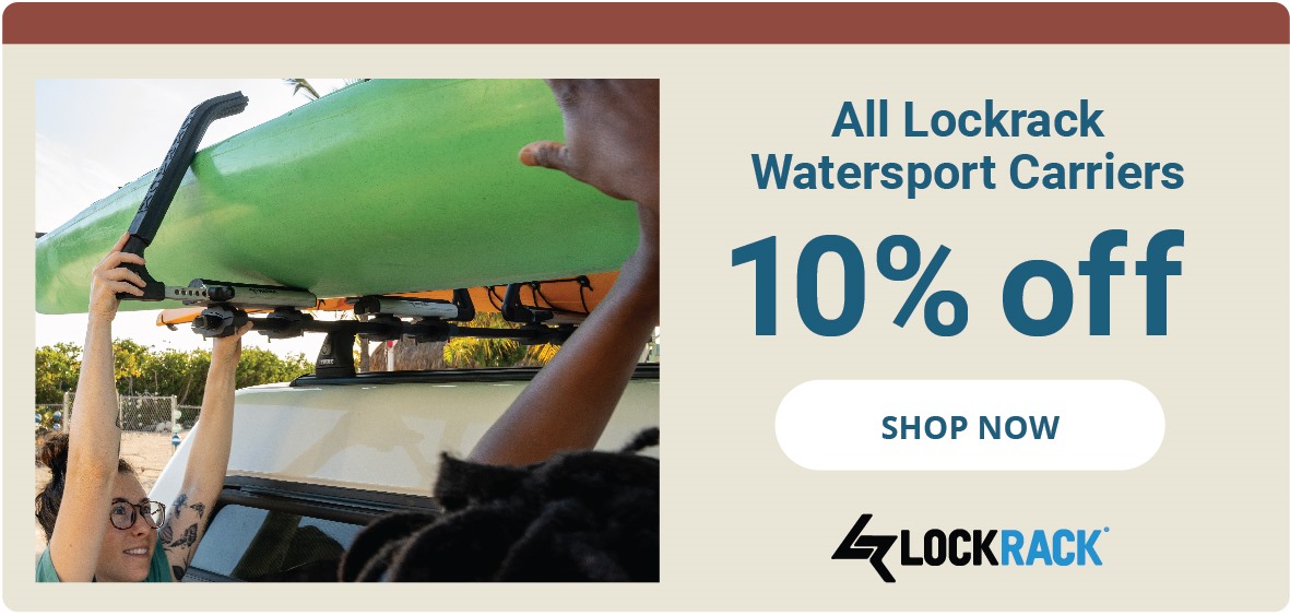 10% Off Lockrack Watersport Carriers