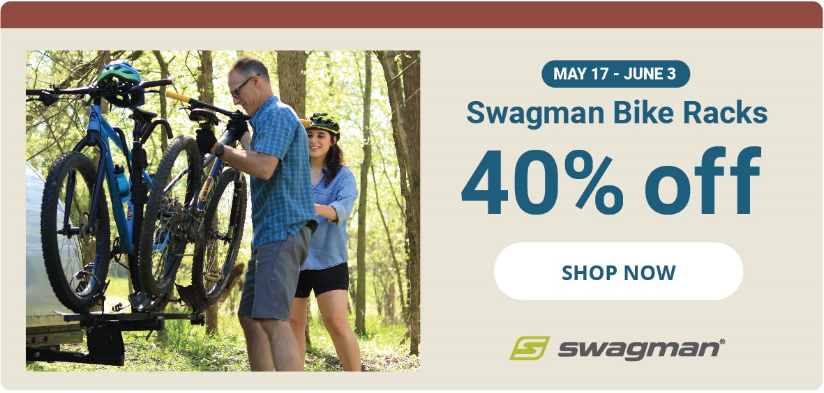 40% Off Swagman Bike Racks