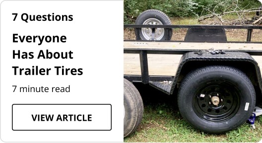7 Questions Everyone Has About Trailer Tires article. 